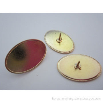 Manufacturing Blank Badge Label Pin